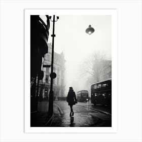 London Black And White Analogue Photograph 4 Art Print