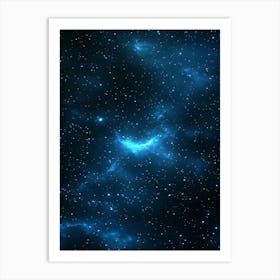 Space Background 9 Art Print