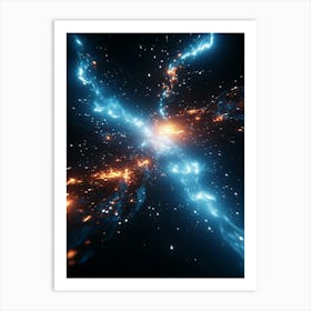 Space Star 6 Art Print