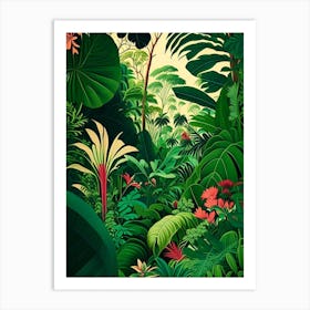 Majestic Jungle 3 Botanical Art Print