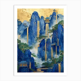 Chinese Landscape 10 Art Print