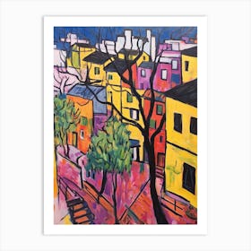 Parma Italy 3 Fauvist Painting Art Print