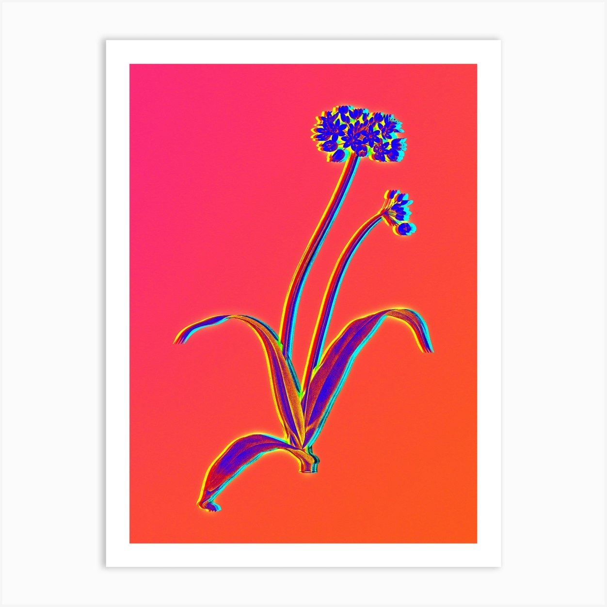 Neon Blue Art | Shop Fy