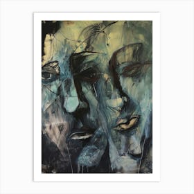 Two Faces 2 Art Print