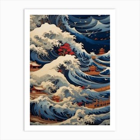 Great Wave Off Kanagawa Art Print