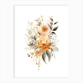 Floral Bouquet 4 Art Print