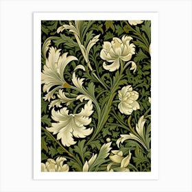 Morris Floral Wallpaper Art Print