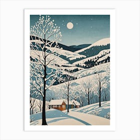 Winter's Day no2 Art Print