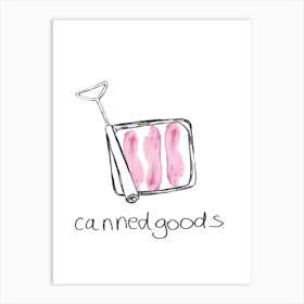 Cannedgoods 1 Art Print