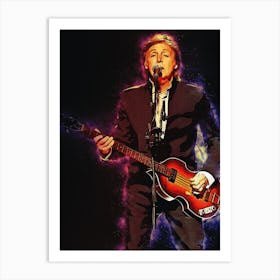 Spirit Of Paul Mccartney Pictured At Outside Lands In 2013 Is Back In San Francisco Art Print