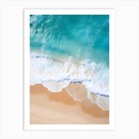 Beach Waves 1 Art Print