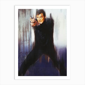 Roger Moore Is James Bond 007 Art Print