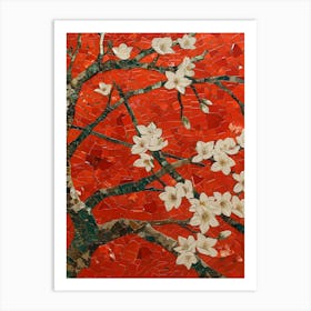 Blossoming Cherry Tree 1 Art Print