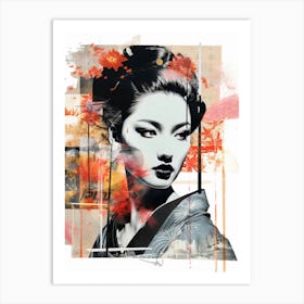 Geisha Girl 1 Art Print