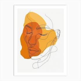 Portrait Of A Woman 411 Art Print