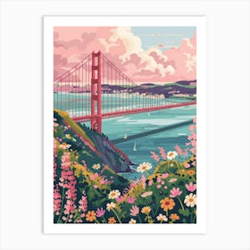 Golden Gate Bridge 1 Art Print