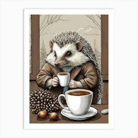 Hedgehog 2 Art Print