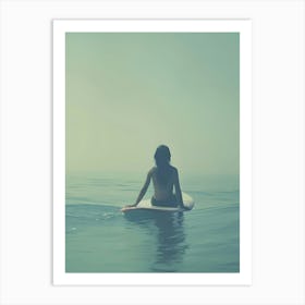 Surfer Girl 2 Art Print