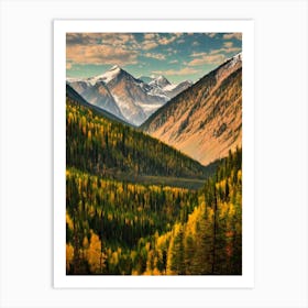 Pribaikalsky National Park 2 Russia Vintage Poster Art Print