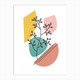 Tree art Art Print