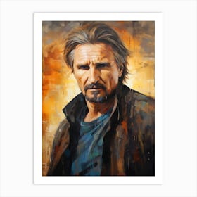 Liam Neeson (2) Art Print