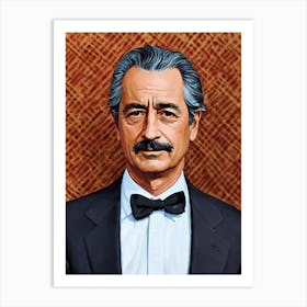 David Strathairn Illustration Movies Art Print