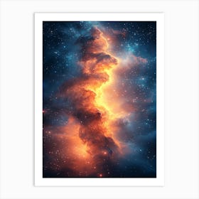 Nebula In Space 6 Art Print