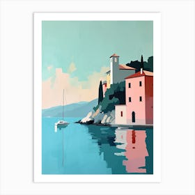 Sicilian Serenity: Tranquil Homes in Catania, Italy 1 Art Print