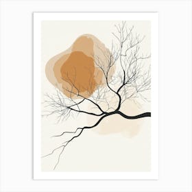 Bare Branches Art Print