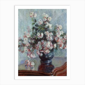 Claude Monet - Bouquet Of Roses Art Print