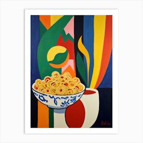 Pasta In A Bowl Art Print