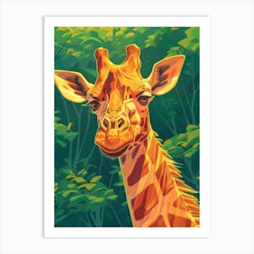 Giraffe 197 Art Print