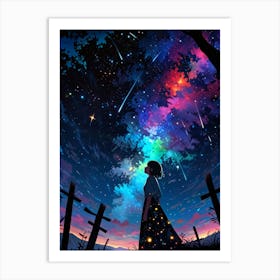 Starry Sky 11 Art Print