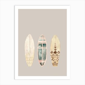 Surfboards 2 Art Print
