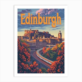 Edinburgh Art Print