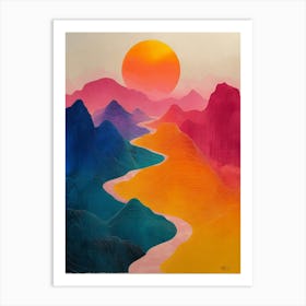 'Sunrise' 55 Art Print