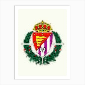 Real Valladolid Cf Painting Art Print