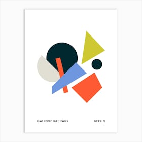 Bauhaus Exhibition Poster 12 Art Print