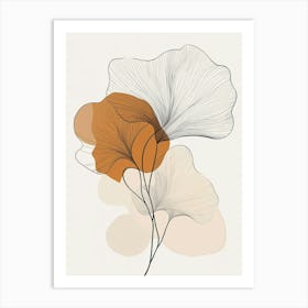 Ginkgo Ii Canvas Print 4 Art Print