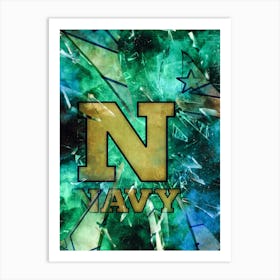 Navy Midshipmen 1 Art Print