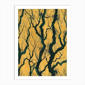 Bare Trees 1 Art Print