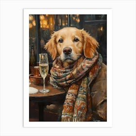 Whimsical Dogs 26 Art Print