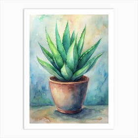 Aloe Vera 1 Art Print