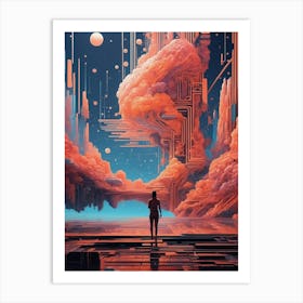 Sci-Fi Painting Art Print