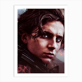 paul atreides dune movie 1 Art Print