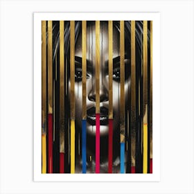 'Black And Gold' 11 Art Print