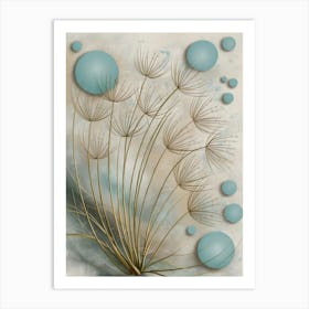 A Gentle Reminder: Dandelion Seeds as a Symbol of Hope and Renewal 2 Art Print