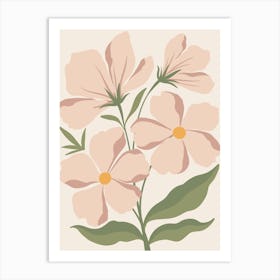 Pink Flowers 5 Art Print