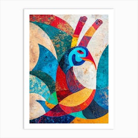 Peacock 3 Art Print