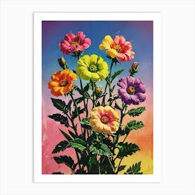 Colorful Cosmos Art Print